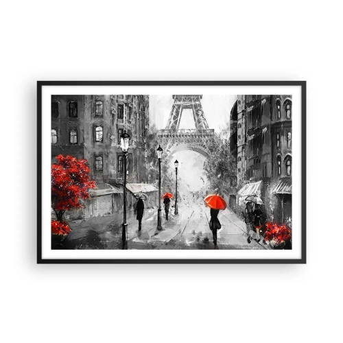Plakát v černém rámu - Všechny cesty vedou k ní - 91x61 cm