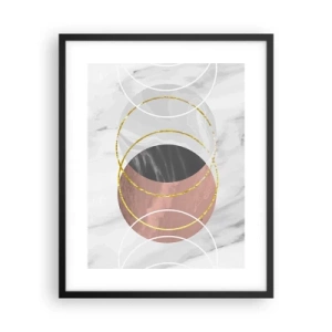 Plakát v černém rámu - Hudba sfér - 40x50 cm