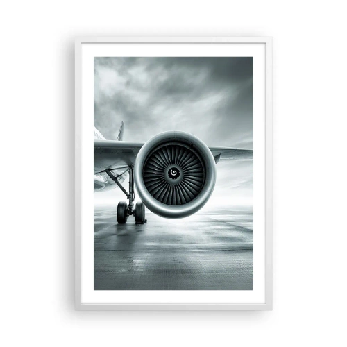 Plakát v bílém rámu - Toto je síla! - 50x70 cm