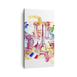 Obraz na plátně - Evropské turné - 45x80 cm