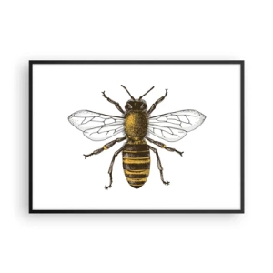 Plakát v černém rámu - Krásná a dobrá - 100x70 cm