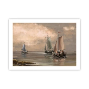 Plakát - Návrat námořníků - 70x50 cm