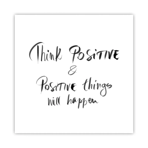 Plakát - Jak žít? - 50x50 cm