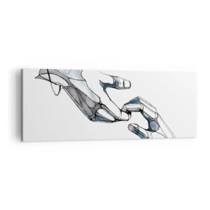 Obraz na plátně - Dobré gesto - 140x50 cm