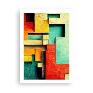 Plakát - Festival pravých úhlů - 50x70 cm