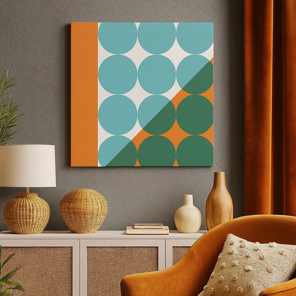 Obraz na plátně - Nahoru a šikmo - 30x30 cm