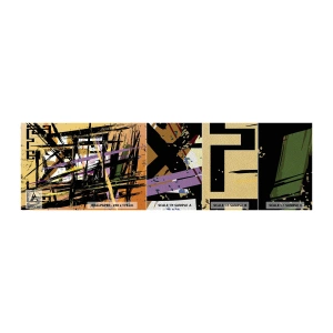 Vzor Fototapety Premium Sand - Ostrý řez - Abstrakce, Kus, Moderní vzor - 100x30 cm