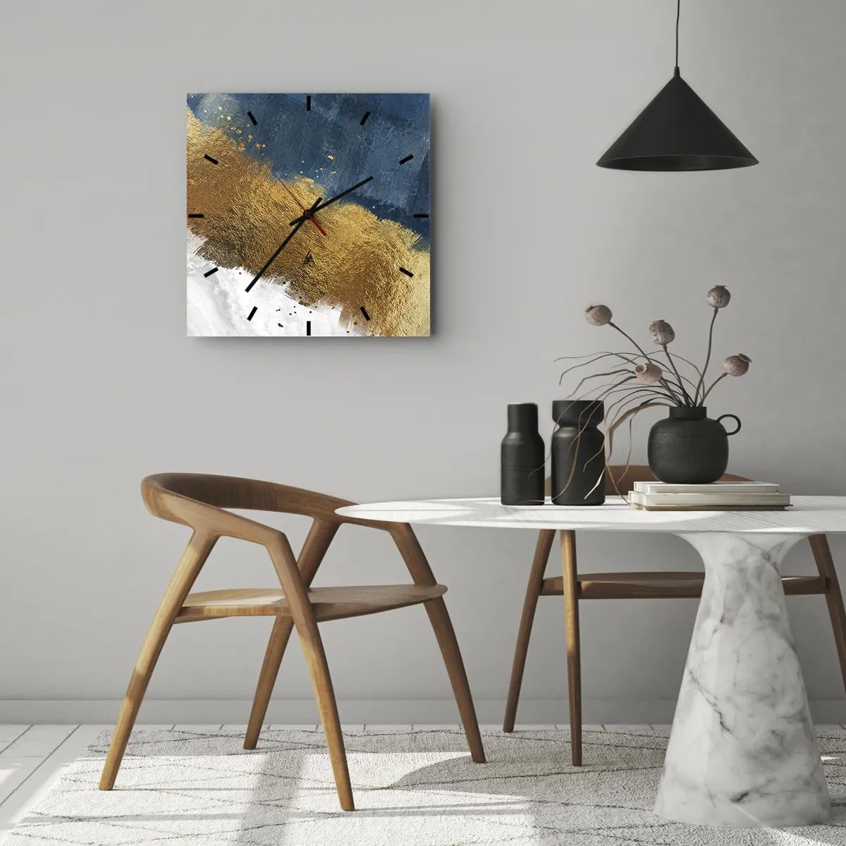 Nástěnné hodiny - Barvy léta - 40x40 cm