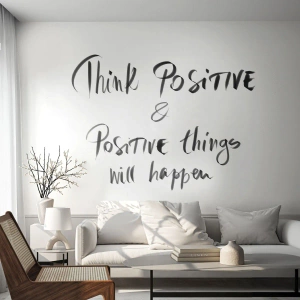 Fototapeta Premium Canvas - Jak žít? - Typografie, Afirmace, Maxim - 100x70 cm