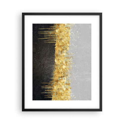 Plakát v černém rámu - Dovnitř a vzhůru - 40x50 cm