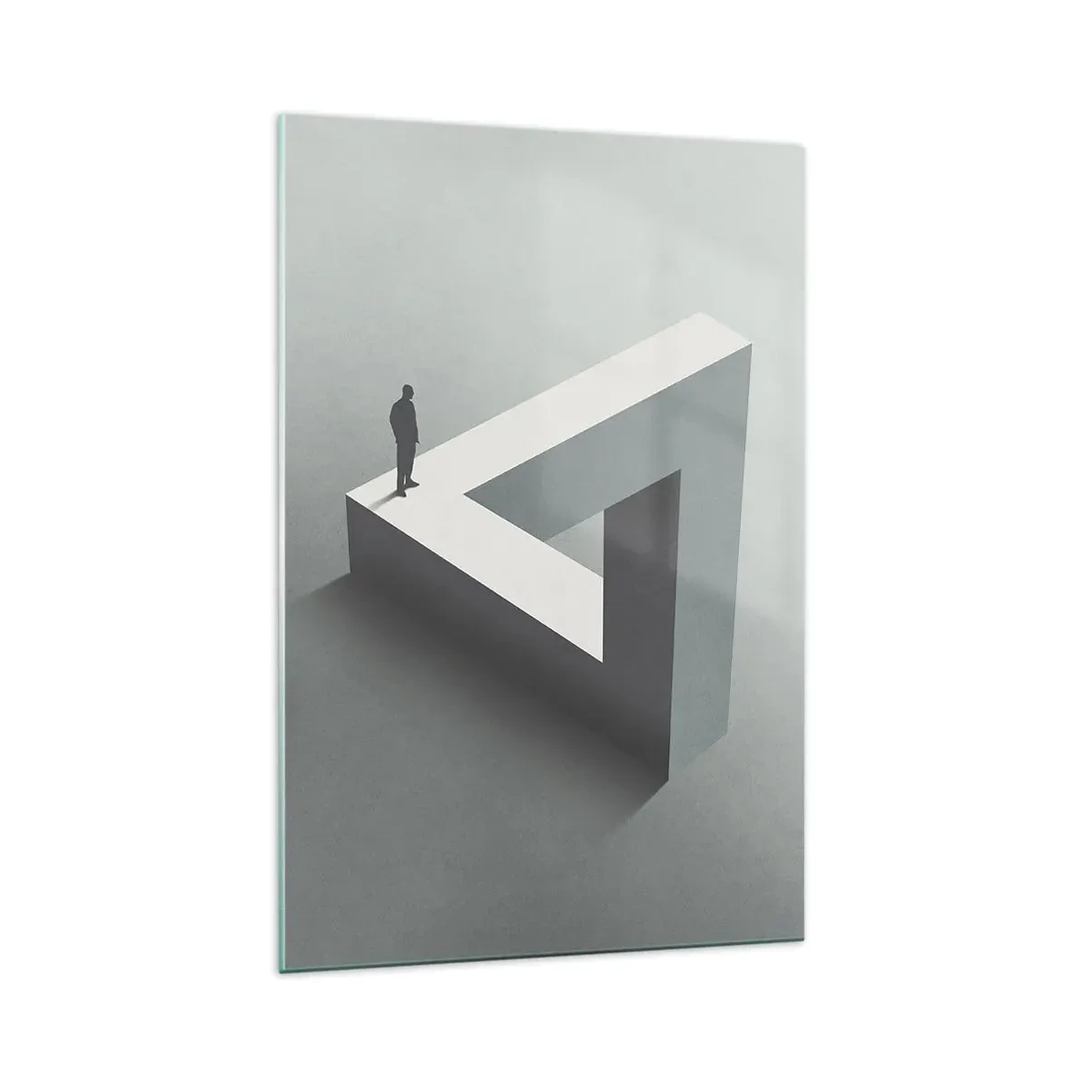 Obraz na skle - A přece je to možné - 70x100 cm