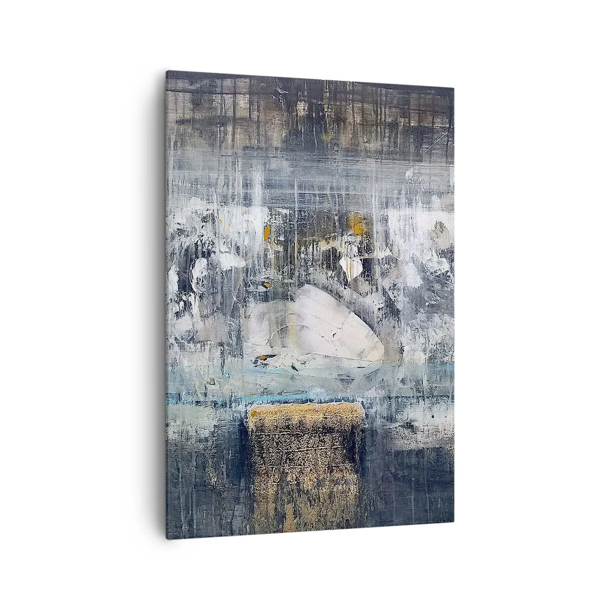 Obraz na plátně - Jako na ledě, tak i na hroudě - 70x100 cm