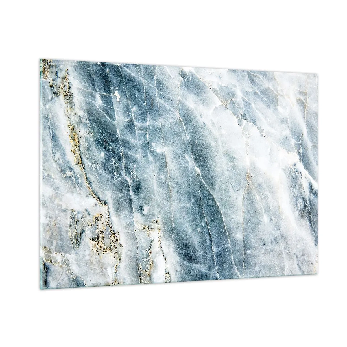 Obraz na skle - Ledový svět - 100x70 cm