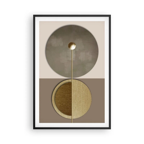 Plakát v černém rámu - Dokonalá rovnováha - 61x91 cm