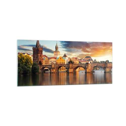 Obraz na skle - Krásná od pradávna - 120x50 cm