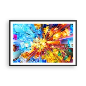 Plakát v černém rámu - In medias res - 91x61 cm