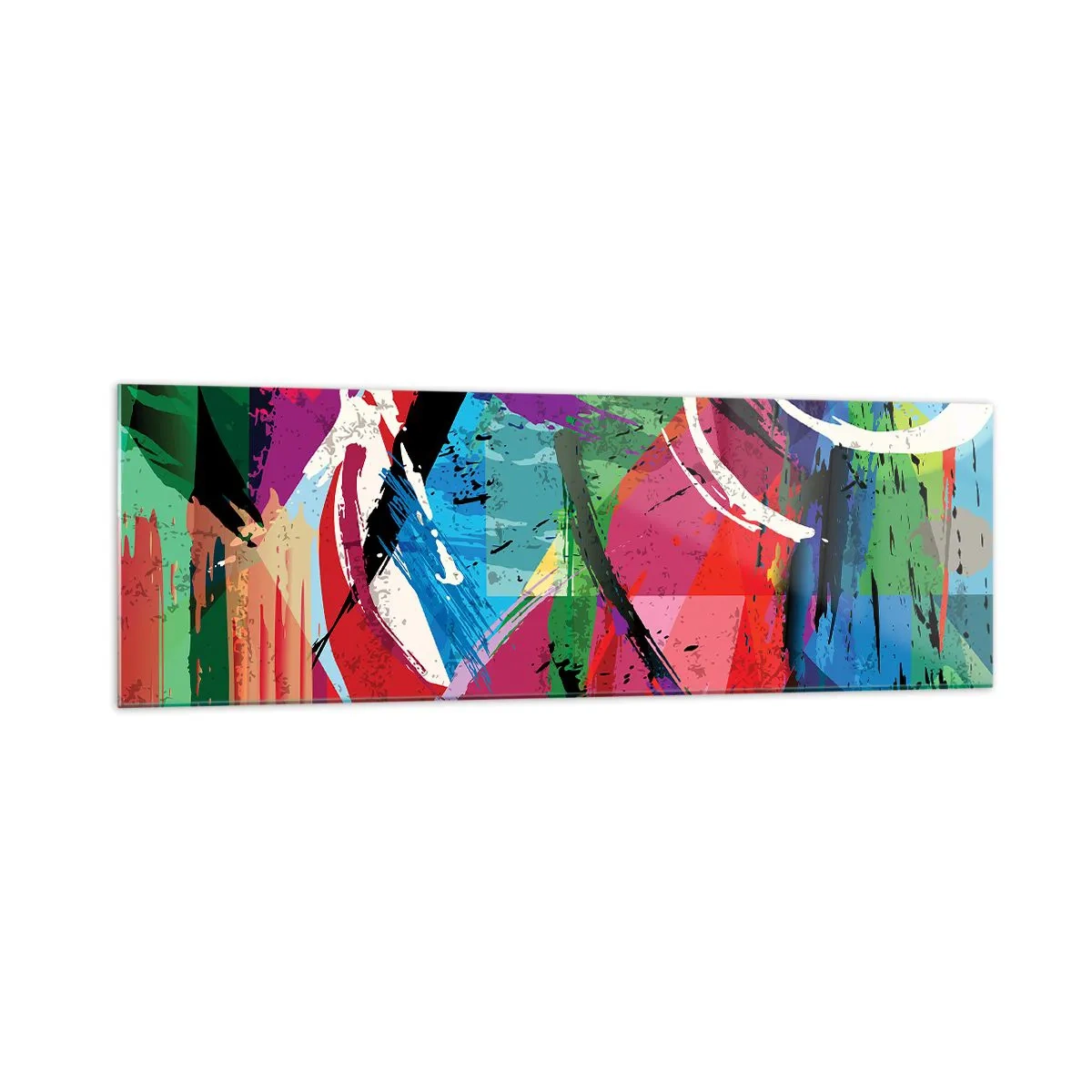 Obraz na skle - Rychle, živě a čile - 160x50 cm
