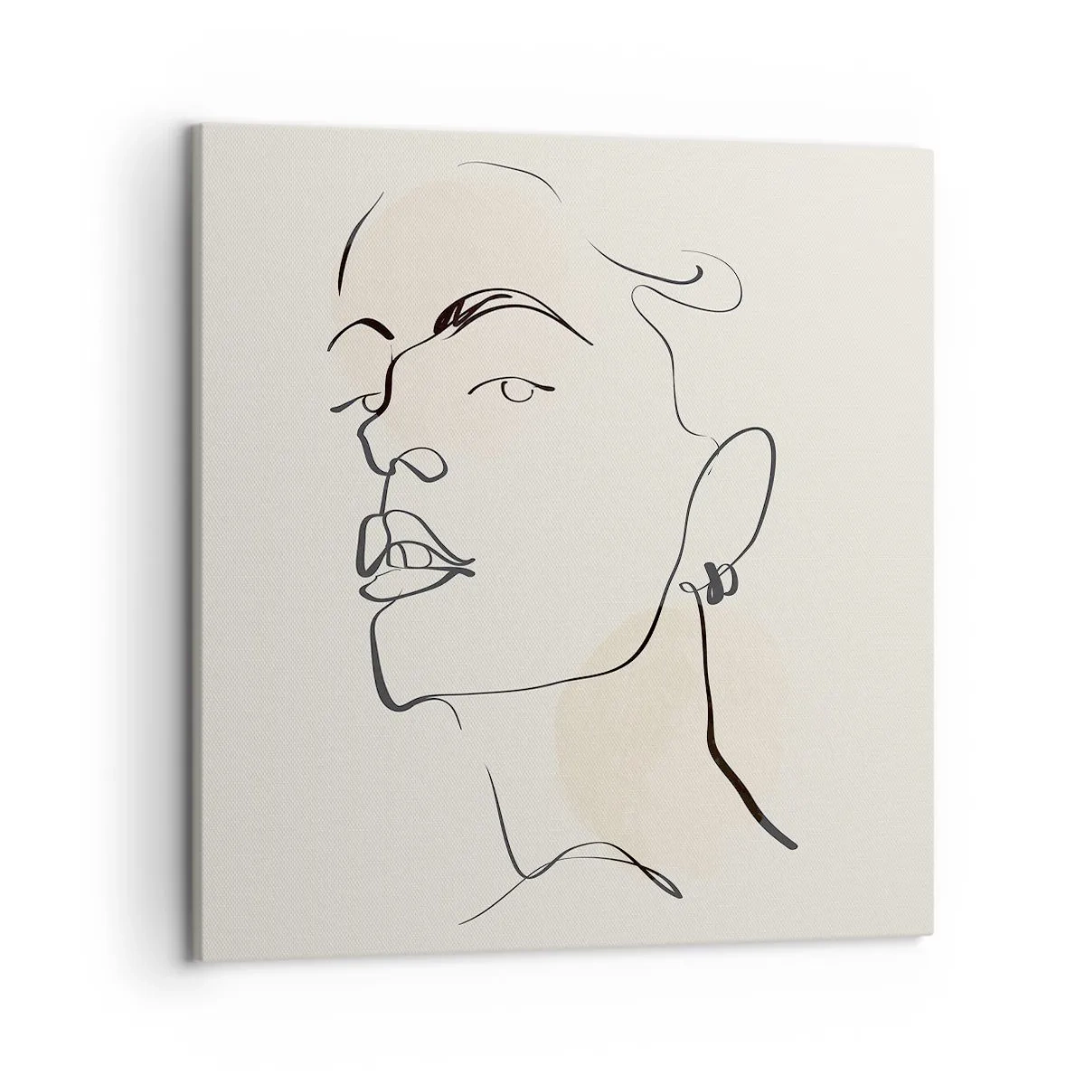 Obraz na plátně - Hrdý pohled - 50x50 cm