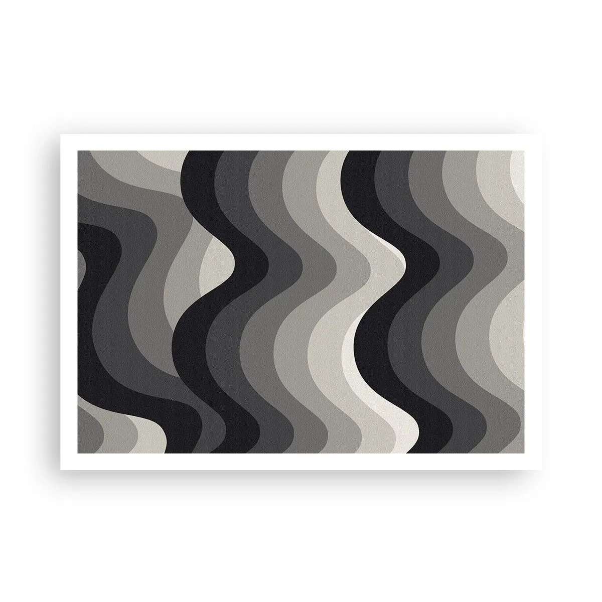 Plakát - Vlna za vlnou - 100x70 cm