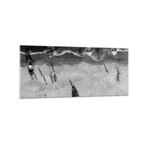 Obraz na skle - Ještě na břehu… - 120x50 cm