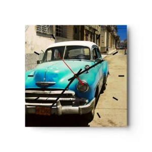 Nástěnné hodiny - Evviva Cuba! - 30x30 cm