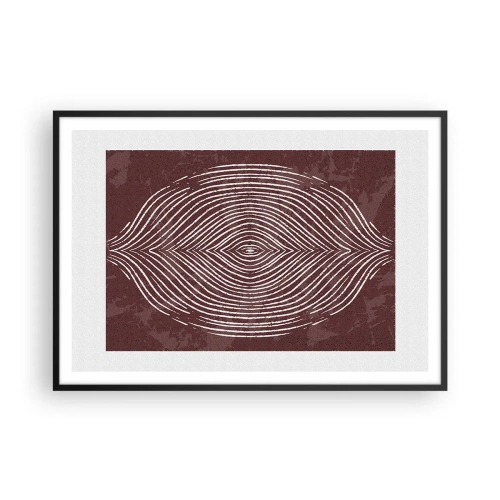 Plakát v černém rámu - Prostor promlouvá - 100x70 cm