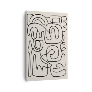 Obraz na plátně - Podle stopy - 80x120 cm