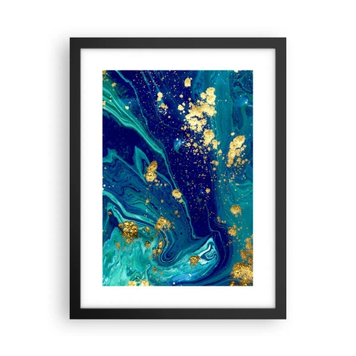 Plakát v černém rámu - Plátky slunce - 30x40 cm