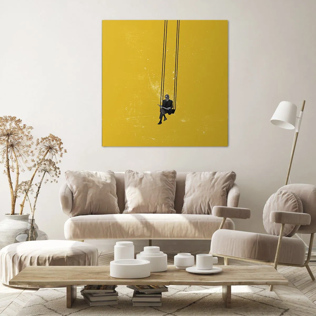 Obraz na plátně - Den jako každý jiný - 40x40 cm