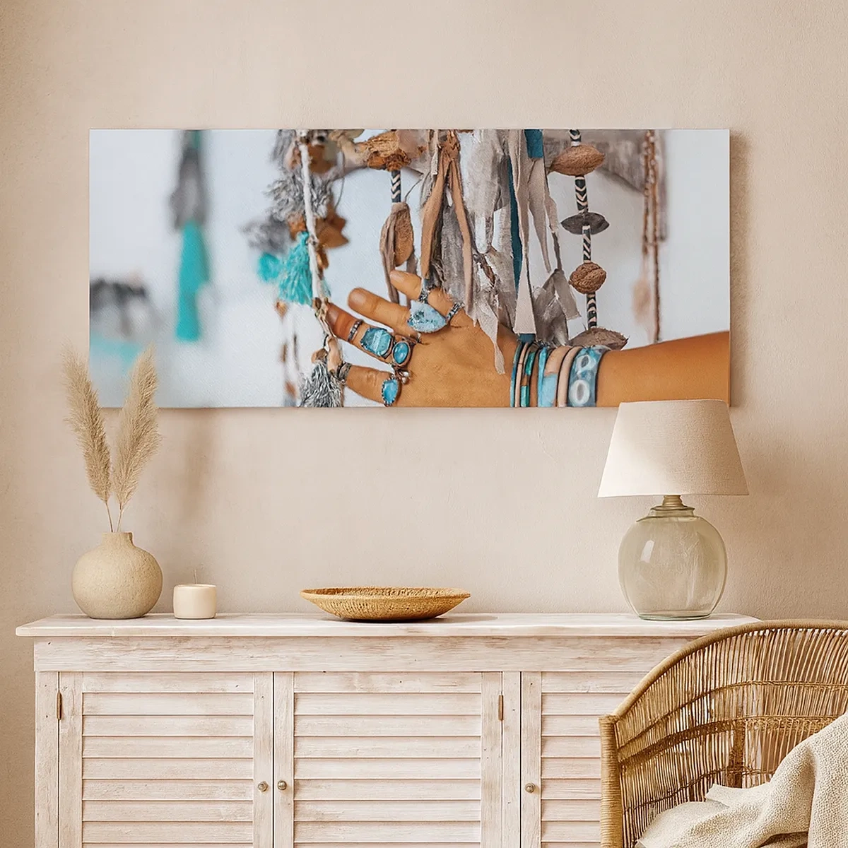 Obraz na plátně - Místní poklady - 30x30 cm