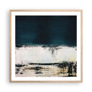 Plakát v rámu světlý dub - Horizontální kompozice - 60x60 cm