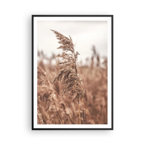 Plakát v černém rámu - Na polích už je podzim - 70x100 cm