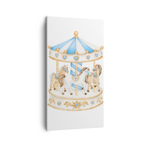 Obraz na plátně - Sladké dětství - 45x80 cm