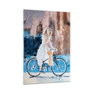 Obraz na skle - Ranní radost - 50x70 cm