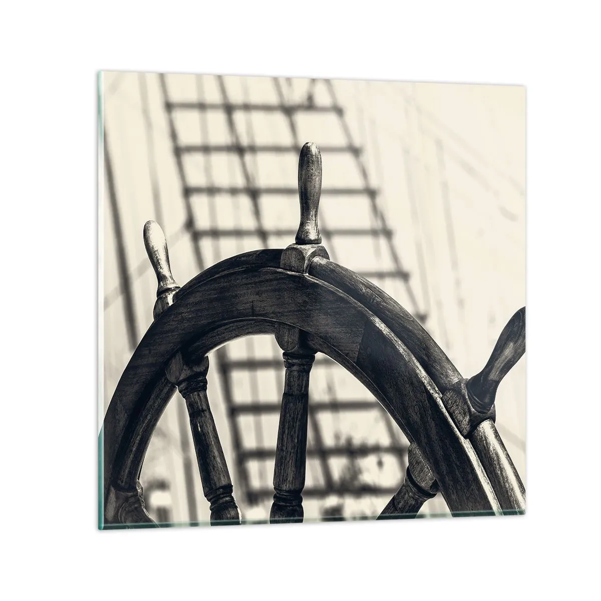 Obraz na skle - Mořské příběhy - 70x70 cm