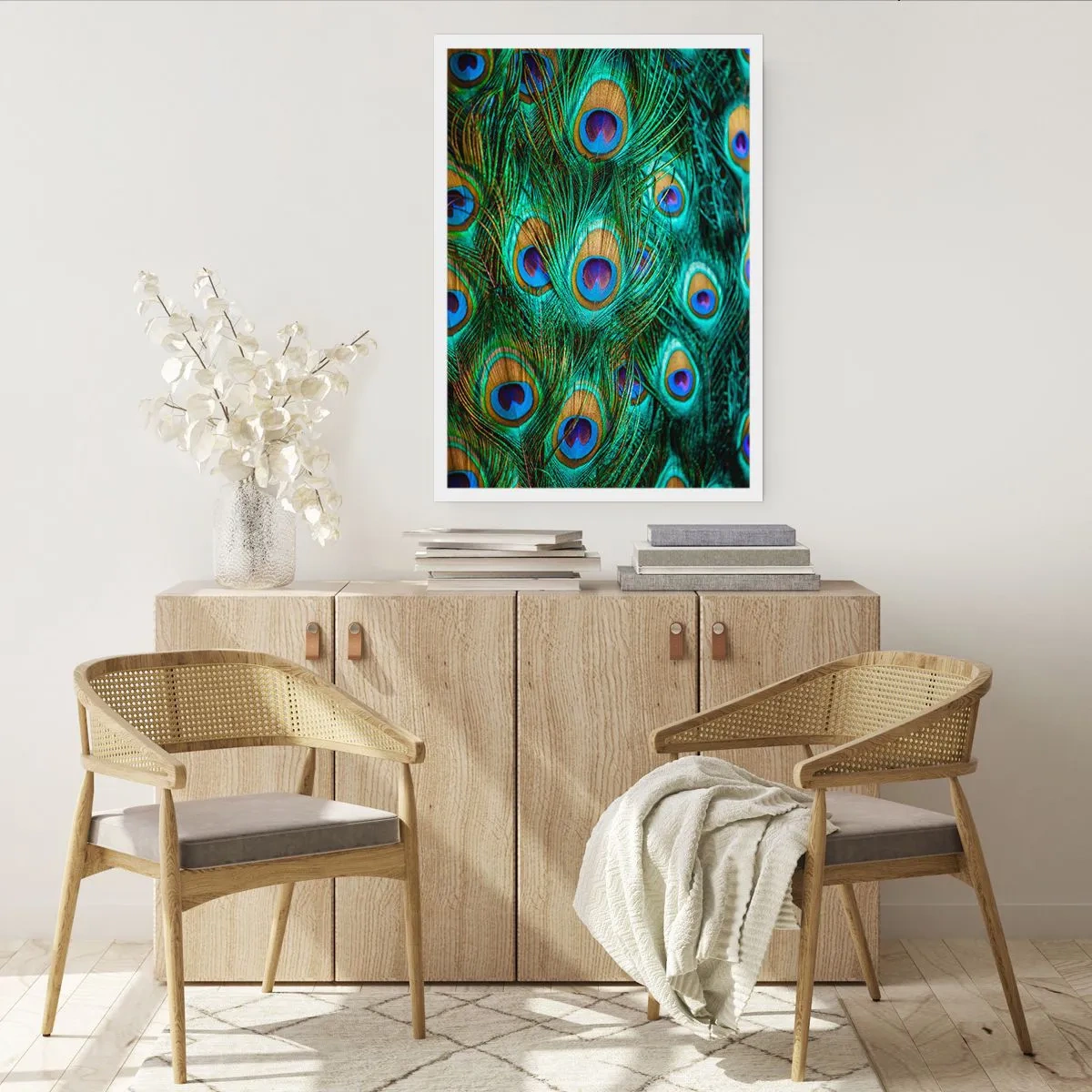 Plakát - Paví pohled - 70x100 cm