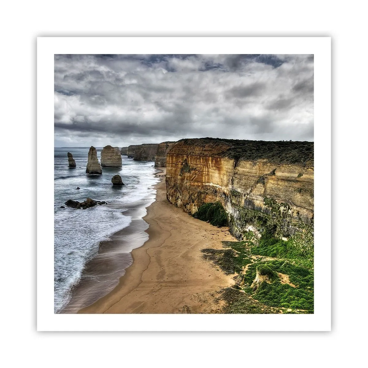 Plakát - Drsná krása - 60x60 cm