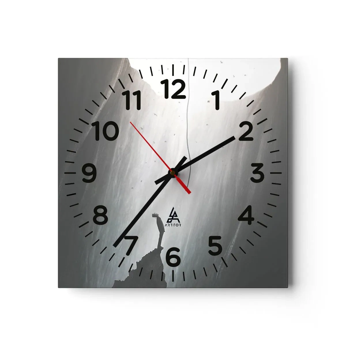 Nástěnné hodiny - Vždycky máte na výběr - 30x30 cm