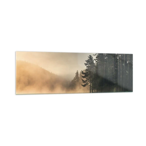 Obraz na skle - Zrození dne - 160x50 cm