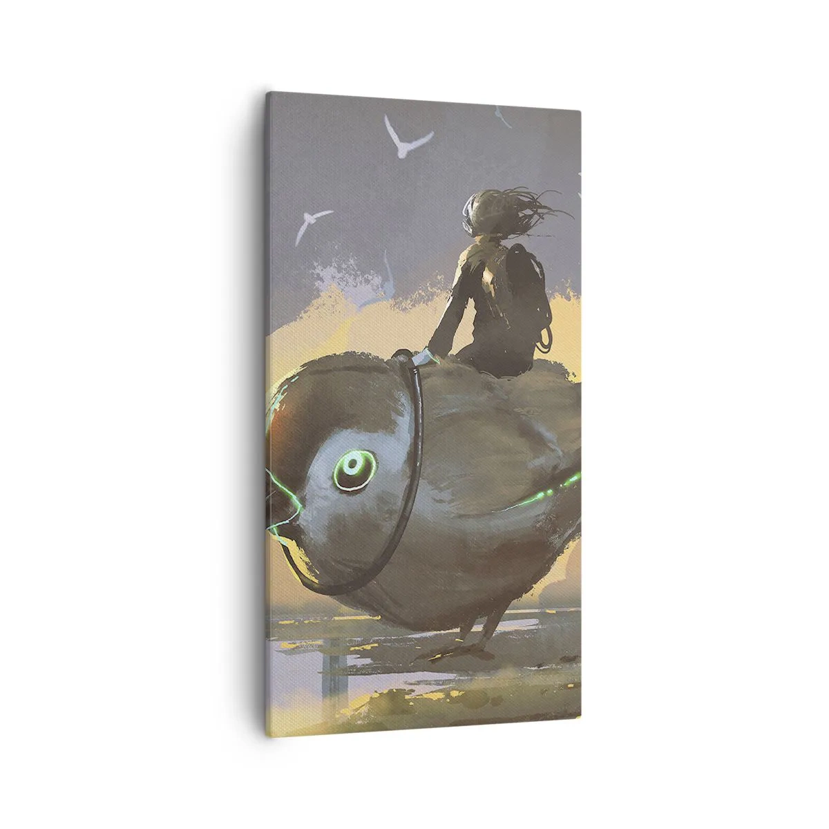 Obraz na plátně - Zastávka na fantastické cestě - 55x100 cm