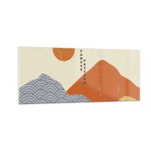 Obraz na skle - V japonském duchu - 100x40 cm