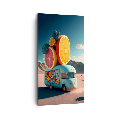 Obraz na plátně - Chuť prázdnin - 45x80 cm