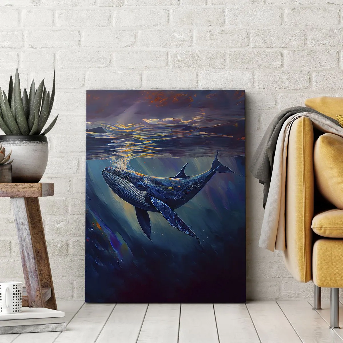 Obraz na plátně - Vítej v mém světě - 70x100 cm