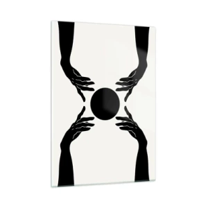 Obraz na skle - Tajné znamení - 50x70 cm