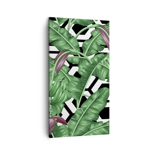 Obraz na plátně - Symetrická kompozice z přírody - 45x80 cm