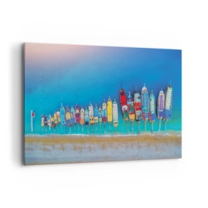 Obraz na plátně - Z ptačí perspektivy - 120x80 cm