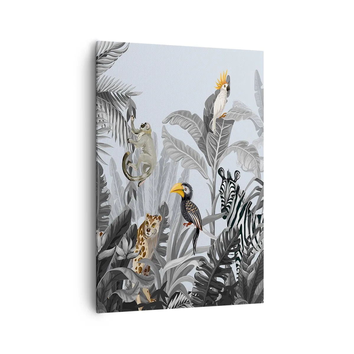 Obraz na plátně - Africká pohádka - 70x100 cm