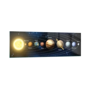 Obraz na skle - Jedna z deseti - 160x50 cm