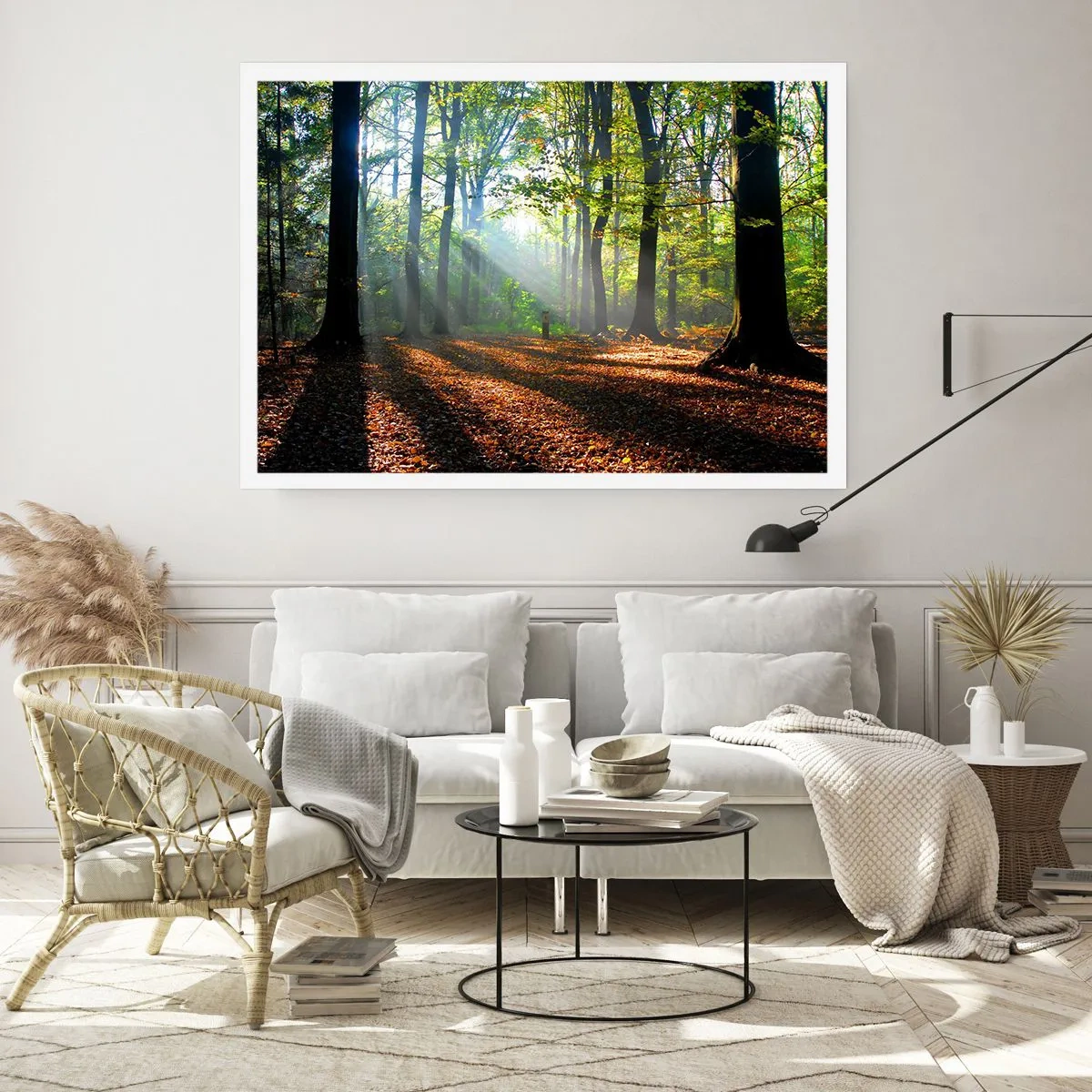 Plakát - Světla a stíny - 40x30 cm