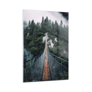 Obraz na skle - Pouze pro orly - 50x70 cm
